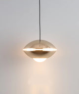 Pendul LED RFAN, Model D20893, Lumina Neutra, Inaltime Reglabila, 7W, Auriu