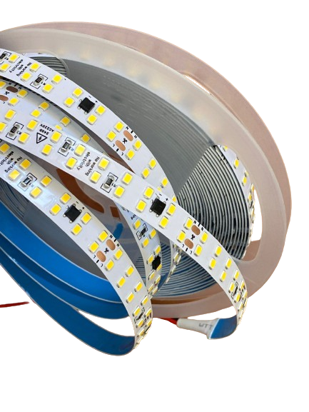 Banda LED RFAN, 240 LED/M , Lumina Calda, 3000K, 12W/M, 10m/Rola, 220V