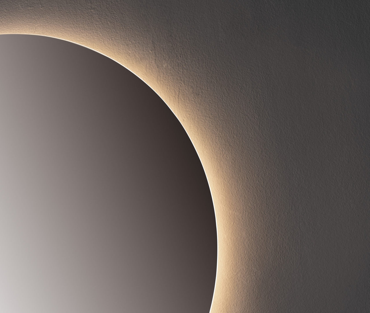 Oglinda LED Rotunda Premium 80×80 cm, Lumina Spate, 3 Tipuri de Lumina – Calda, Rece, Neutra
