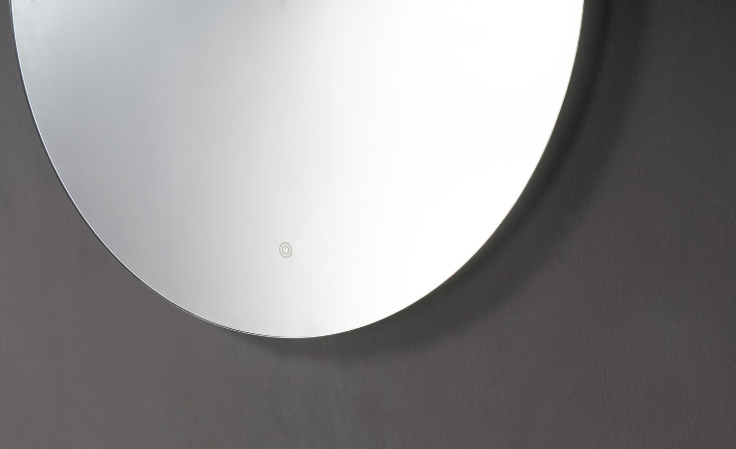 Oglinda LED Rotunda Premium 80×80 cm, Lumina Spate, 3 Tipuri de Lumina – Calda, Rece, Neutra