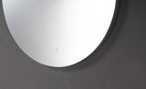 Oglinda LED Rotunda Premium 70×70 cm, Lumina Spate, 3 Tipuri de Lumina – Calda, Rece, Neutra