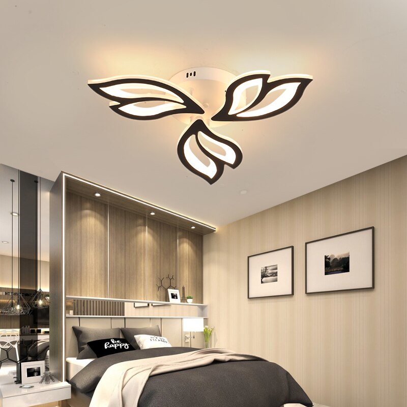 Lustra LED RFAN, Model K137-3, cu Telecomanda, 3 Tipuri de Lumina, Intensitate Reglabila, 36W, Alb