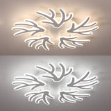 Lustra LED RFAN, Model K46/5, cu Telecomanda, 3 Tipuri de Lumina, Intensitate Reglabila, 150W, Alb