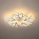 Lustra LED RFAN, Model K46/5, cu Telecomanda, 3 Tipuri de Lumina, Intensitate Reglabila, 150W, Alb