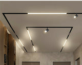 Proiector LED Sina Magnetica Incastrata, Lumina Neutra, Reglabil, 18W, Negru