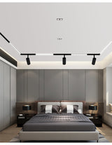 Proiector LED Sina Magnetica Incastrata, Lumina Neutra, Reglabil, 12W, Negru
