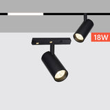 Proiector LED Sina Magnetica Incastrata, Lumina Calda, Reglabil, 18W, Negru