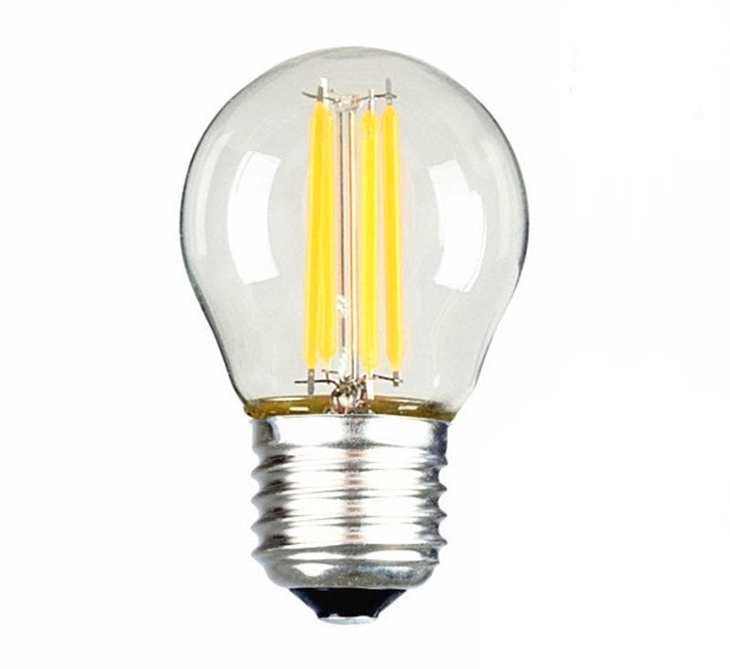 Bec LED RFAN, E27, Lumina Calda, 3000K, 4W, Transparent