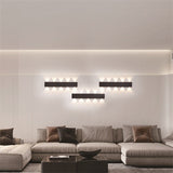 Aplica LED RFAN, Model C20990/600, 3 Tipuri De Lumina, 15W+14W, Negru