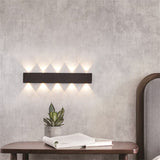 Aplica LED RFAN, Model C20990, 3 Tipuri De Lumina, 20W+18W, Negru