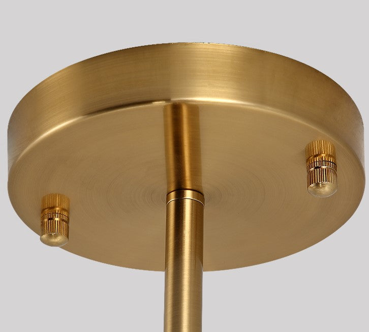 Lustra RFAN, Model D123-6, cu 6 Socluri, Auriu