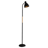 Lampadar Veioza, Model 710, Fix, Otel/Plastic/Polietilenic, Negru, Inaltime 150 cm