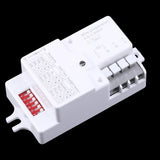 Senzor de Miscare Radar Microunde, 360 Grade, Alb