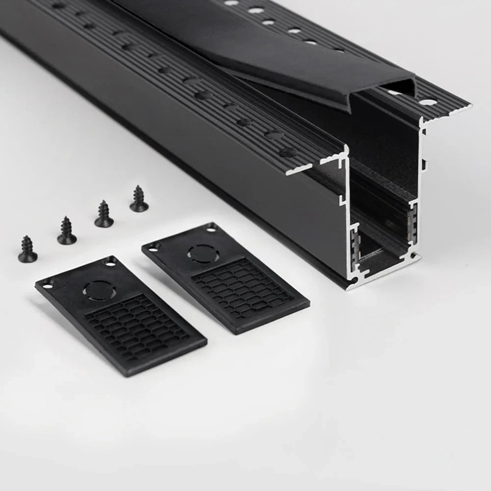 Sina Incastrata Pentru Glet, Proiectoare Magnetice, 3m, Negru