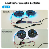 Amplificator Pentru Banda LED RGB Digitala, 4 Iesiri