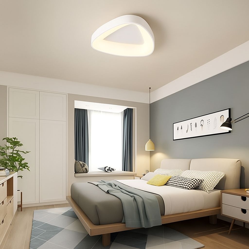 Aplica LED RFAN, Model 9100-3, 3 Tipuri De Lumina, 24W, Alb