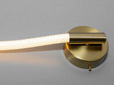 Aplica LED RFAN, Model R9158/1, 3 Tipuri De Lumina, 13W, Auriu/Alb