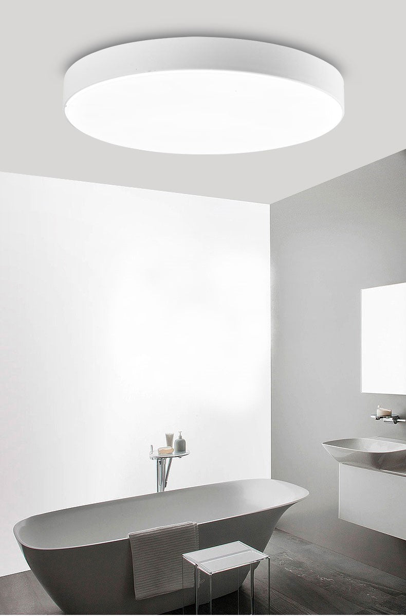 Plafoniera LED RFAN, Rotunda, Mat, 30W, Lumina Rece, 6500K, Alb
