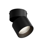 Spot LED RFAN, Aplicat, Orientabil, Lumina Neutra, 4000K, 10W, Negru