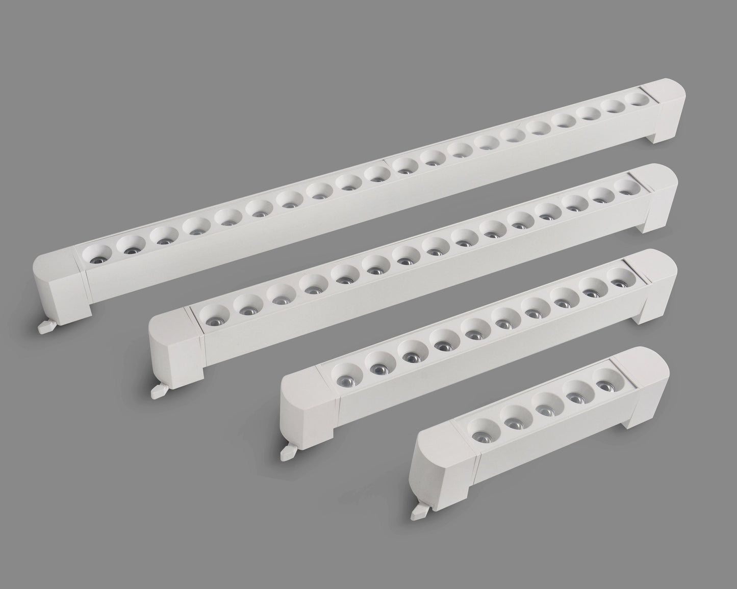 Proiector LED RFAN, Tip Grila, 20W, 4000K Lumina Neutra, Directionabil Pe Sina Monofazata, Alb