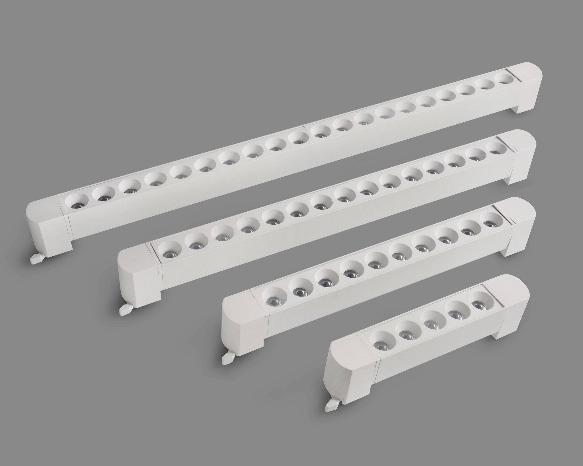 Proiector LED RFAN, Tip Grila, 20W, 4000K Lumina Neutra, Directionabil Pe Sina Monofazata, Alb