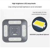 Proiector LED Stradal, Cu Telecomanda, Rezistent la Apa IP65, cu Panou Solar Si Senzor De Miscare, 400W, YC-LH-001