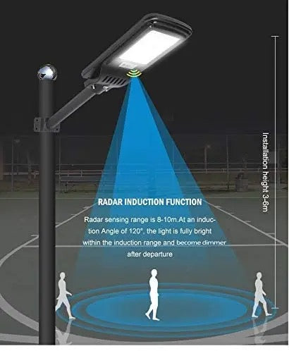 Proiector LED, Rezistent La Apa IP65, Cu Panou Solar, 100W, Cu Telecomanda YTH
