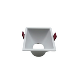 Rama Simpla, 502L-SQ, Pentru Spot Incastrat GU10, Patrata, Alb