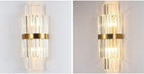 Aplica RFAN, Model 7821/2W, Textura Cristal, Metal, 2 X E14, Auriu