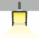 Profil LED Aplicat, 12 x 10, Lungime 2m, Aluminiu