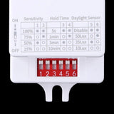 Senzor de Miscare Radar Microunde, 360 Grade, Alb