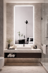 Oglinda LED Hol Premium 70×180 cm, Touch, 3 Tipuri Lumina – Calda, Rece, Naturala