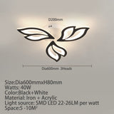 Lustra LED RFAN, Model K137-3, cu Telecomanda, 3 Tipuri de Lumina, Intensitate Reglabila, 36W, Alb