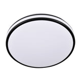 Plafoniera LED RFAN, Rotunda, CCT, 30W, 3 Tipuri De Lumina, Negru