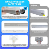 HoneyComb LED RFAN, Forma Stea, Lumina Rece, 6500K, 126W