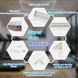 HoneyComb LED RFAN, Forma Stea, Lumina Rece, 6500K, 126W
