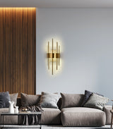 Aplica RFAN, Model 7820/2W, Textura Cristal, Metal, 2 X E14, Auriu