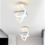 Lustra LED RFAN, Model D201WH, 3 Tipuri De Lumina, 48W, Alb