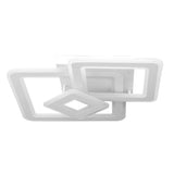 Lustra LED RFAN, Model C109/500, cu Telecomanda, 3 Tipuri de Lumina, Intensitate Reglabila, 240W, Alb