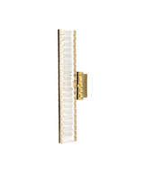 Aplica LED RFAN, Model B6818, Textura Cristal, 3 Tipuri De Lumina, 18W, Auriu