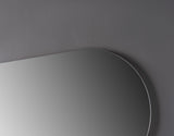 Oglinda LED Ovala Premium 120×60 cm, Lumina Spate, 3 Tipuri de Lumina – Calda, Rece, Neutra