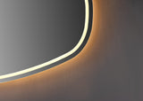 Oglinda LED Ovala Premium 150×85 cm, 3 Tipuri de Lumina – Calda, Rece, Neutra
