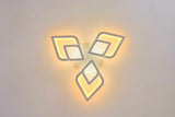 Lustra LED RFAN, Model M408-3, Cu Telecomanda, 3 Tipuri De Lumina, Intensitate Reglabila, 108W, Alb