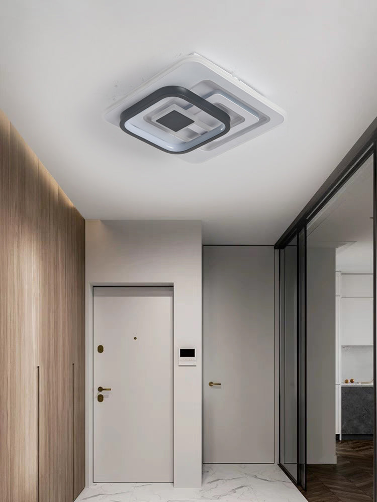 Aplica LED RFAN, Model 9350-240, 3 Tipuri De Lumina, 90W, Alb/Negru