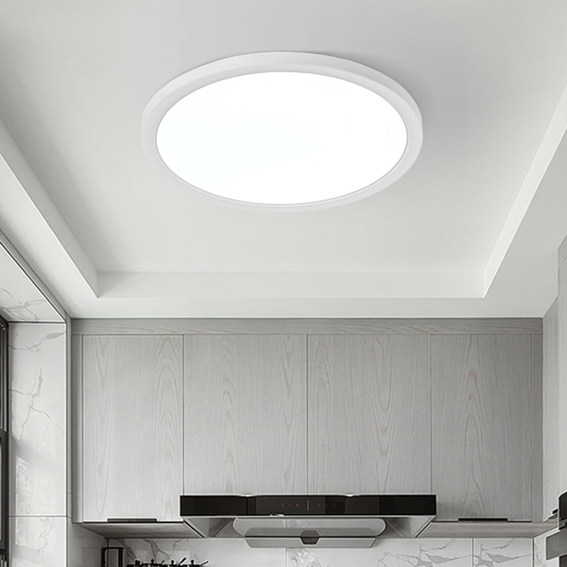 Plafoniera LED RFAN, Rotunda, Slim, 15W, 3 Tipuri De Lumina, Alb