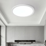 Plafoniera LED RFAN, Cu Telecomanda, Model R9186/500, Rotunda, Slim, 36W, 3 Tipuri De Lumina, Alb
