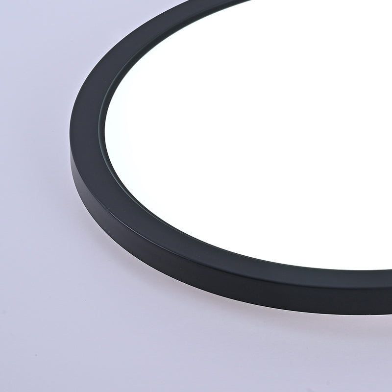 Plafoniera LED RFAN, Rotunda, Slim, 24W, 3 Tipuri De Lumina, Negru