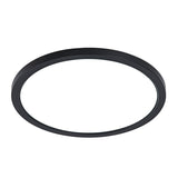Plafoniera LED RFAN, Cu Telecomanda, Model R9186/400, Rotunda, Slim, 29W, 3 Tipuri De Lumina, Negru
