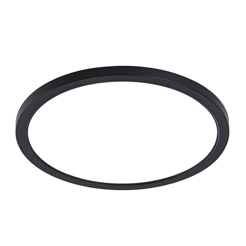 Plafoniera LED RFAN, Rotunda, Slim, 18W, 3 Tipuri De Lumina, Negru