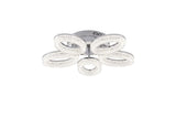 Lustra LED RFAN, Model K3538/5CH, Cu Telecomanda, 3 Tipuri De Lumina, Intensitate Reglabila, 120W, Argintiu